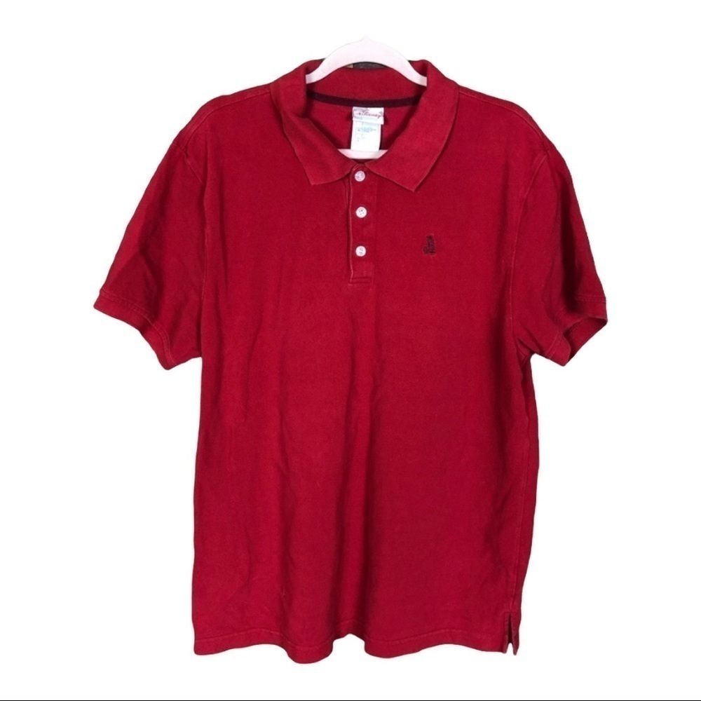 Disney‎ red polo shirt